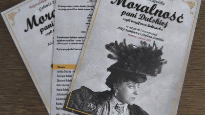 Spektakl "Moralność Pani Dulskiej" Sceny Amatora BCK, reż. Alicja Jachiewicz i Stefan Szmidt