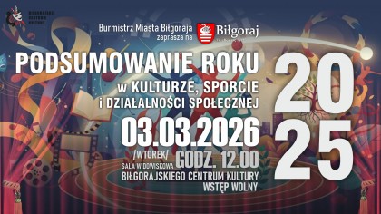 Podsumowanie Roku 2025 w kulturze, sporcie i działalności społecznej