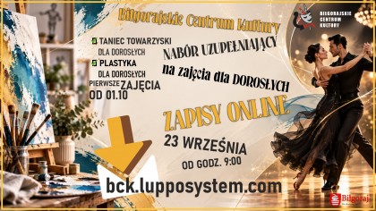 Zajęcia dla dorosłych- nabór uzupełniający
