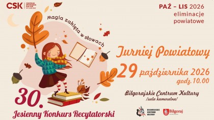 30.Jesienny Konkurs Recytatorski
