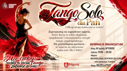 Tango Solo dla Pań- zajęcia